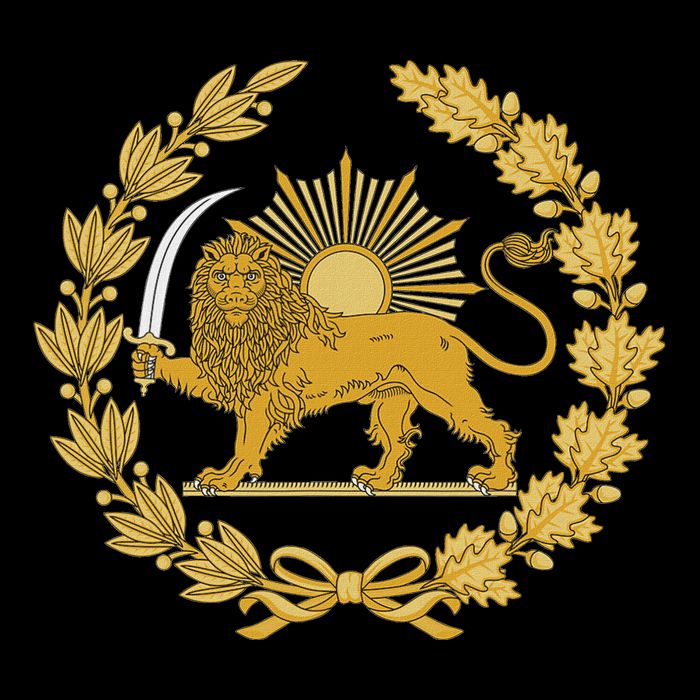 Iran Lion Sun Achaemenid Empire Safavid Dynasty T-Shirt