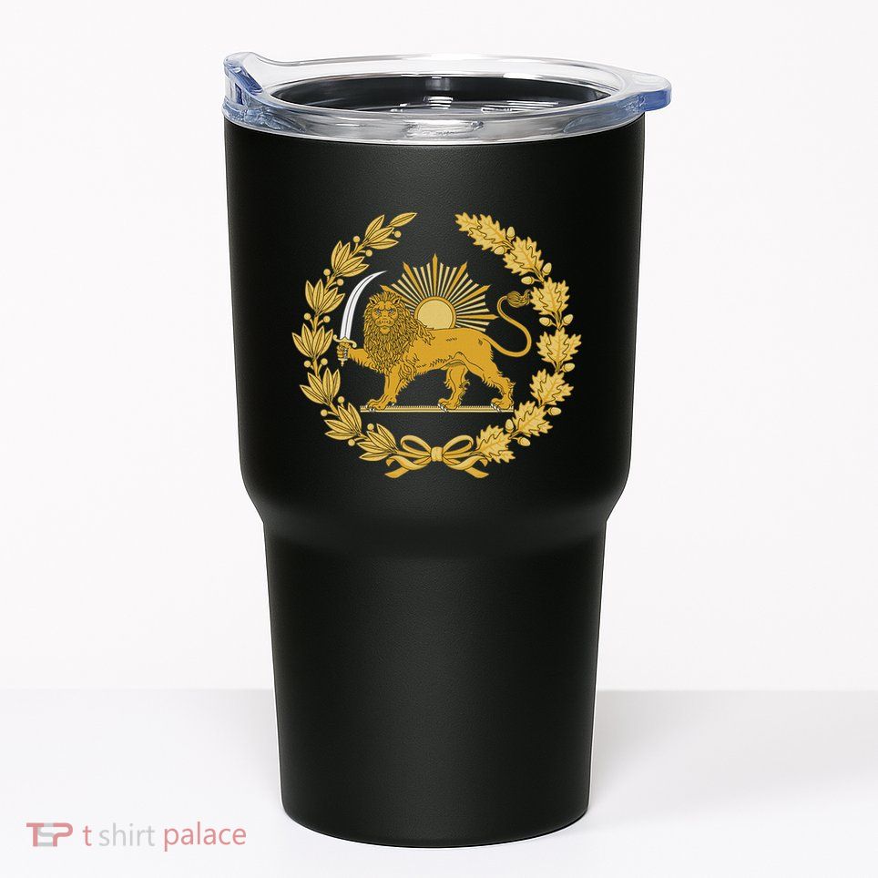 Iran Lion Sun Achaemenid Empire Safavid Dynasty Tumbler