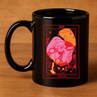 Iykyk Lesbian Sapphic Tarot Card 11oz C Handle Ceramic Mug