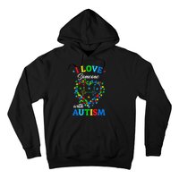 I Love Someone with Autism Awareness Hoodie