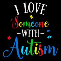 I Love Someone With Autism Awareness 16 in Basic Backpack