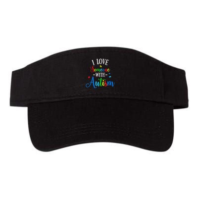 I Love Someone With Autism Awareness Visor