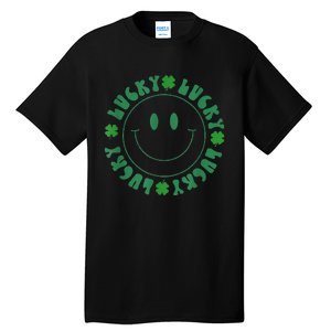 Irish Lucky Shamrock Green Clover St Patrick's Day Patricks Tall T-Shirt