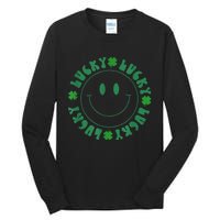 Irish Lucky Shamrock Green Clover St Patrick's Day Patricks Tall Long Sleeve T-Shirt