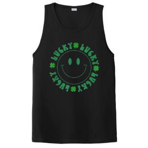 Irish Lucky Shamrock Green Clover St Patrick's Day Patricks PosiCharge Competitor Tank