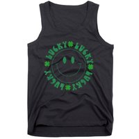 Irish Lucky Shamrock Green Clover St Patrick's Day Patricks Tank Top