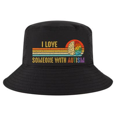 I Love Someone With Autism Neurodiversity April Cool Comfort Performance Bucket Hat