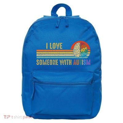 I Love Someone With Autism Neurodiversity April 16 in Basic Backpack