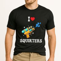 I Love Squirters Funny Cooling Performance Crew T-Shirt