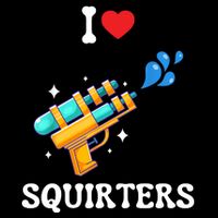 I Love Squirters Funny Sustainable Bucket Hat