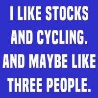 I Like Stocks And Cycling Funny Day Trader Stock Market Gift Visor