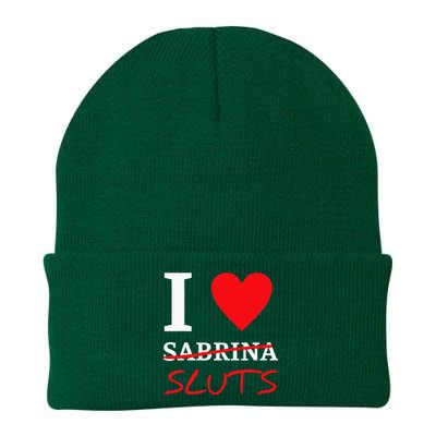 I Love Sabrinasluts Apparel Knit Cap Winter Beanie