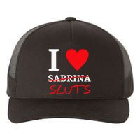 I Love Sabrinasluts Apparel Yupoong Adult 5-Panel Trucker Hat