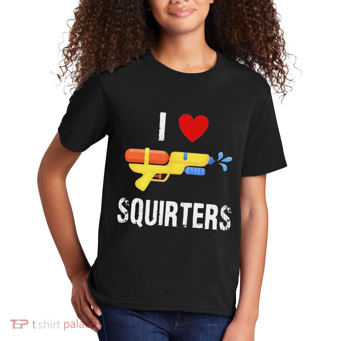 I Love Squirters Funny I Heart Squirters Water Gun Kids T-Shirt