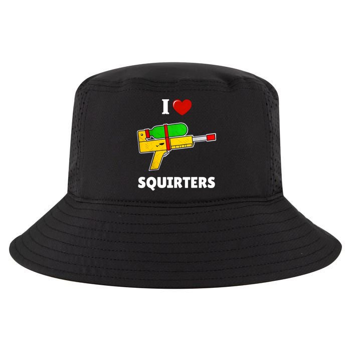 I Love Squirters Heart Design I Love Squirters Cool Comfort Performance Bucket Hat