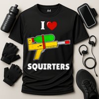 I Love Squirters Heart Design I Love Squirters Cooling Performance Crew T-Shirt