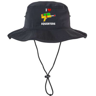 I Love Squirters Heart Design I Love Squirters Bucket Hat