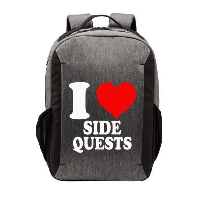 I Love Side Quests Vector Backpack
