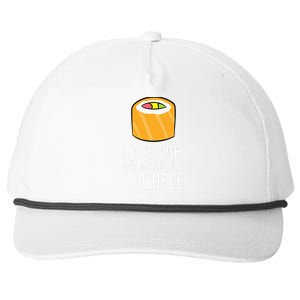 I Love Sushis And Maybe Like 3 People Japanese  Snapback Five-Panel Rope Hat