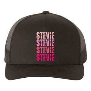 I Love Stevie First Name Funny Stevie Yupoong Adult 5-Panel Trucker Hat