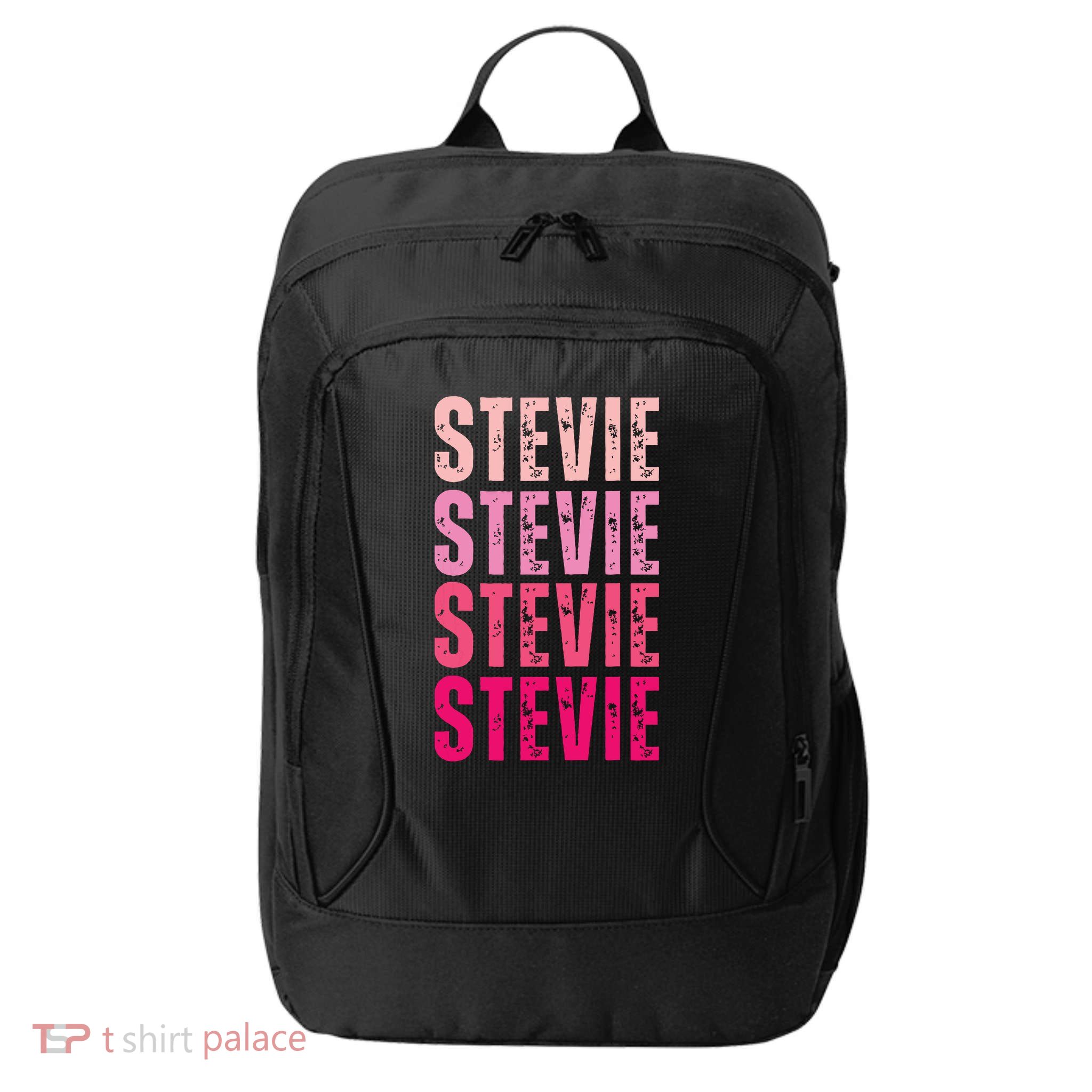 I Love Stevie First Name Funny Stevie City Backpack