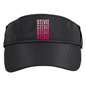 I Love Stevie First Name Funny Stevie Adult Drive Performance Visor