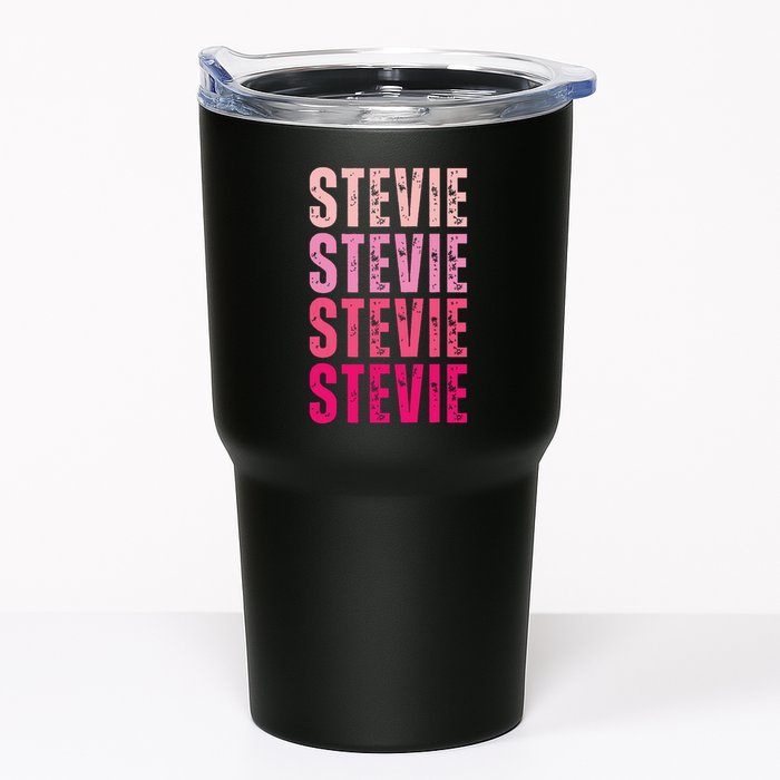 I Love Stevie First Name Funny Stevie Tumbler