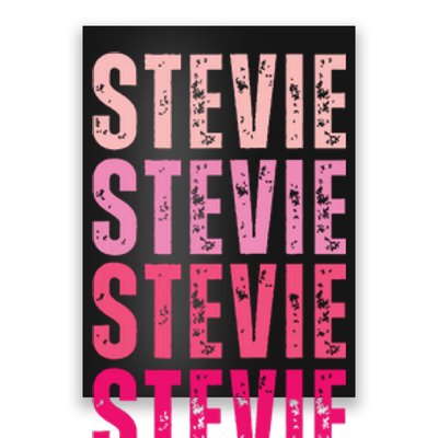 I Love Stevie First Name Funny Stevie Poster