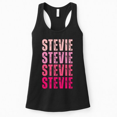 I Love Stevie First Name Funny Stevie Womens Tank Top