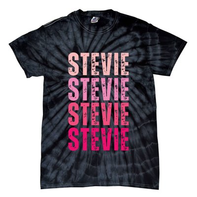 I Love Stevie First Name Funny Stevie Tie-Dye T-Shirt