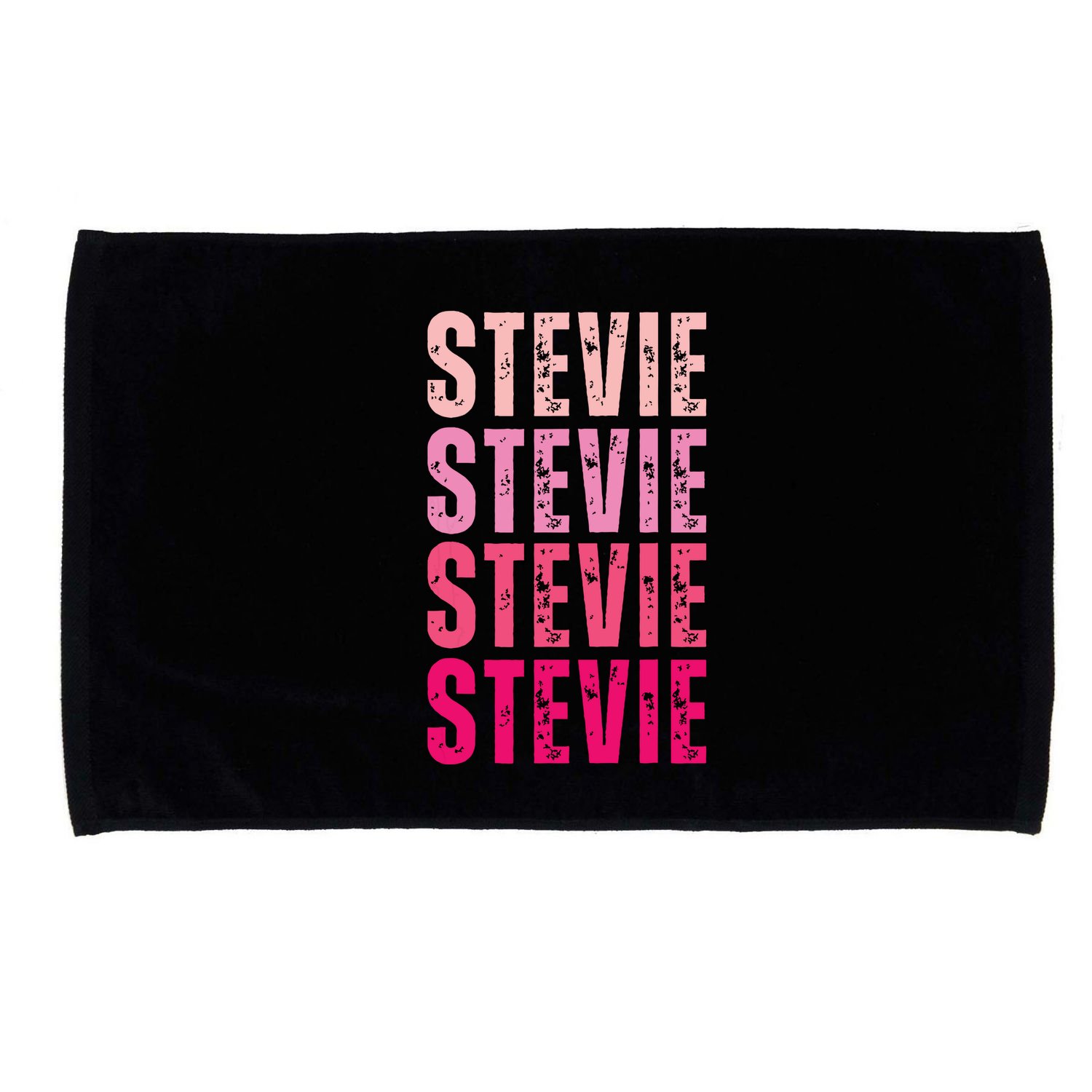 I Love Stevie First Name Funny Stevie Microfiber Hand Towel