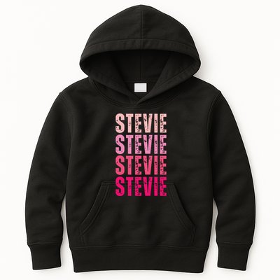 I Love Stevie First Name Funny Stevie Kids Hoodie