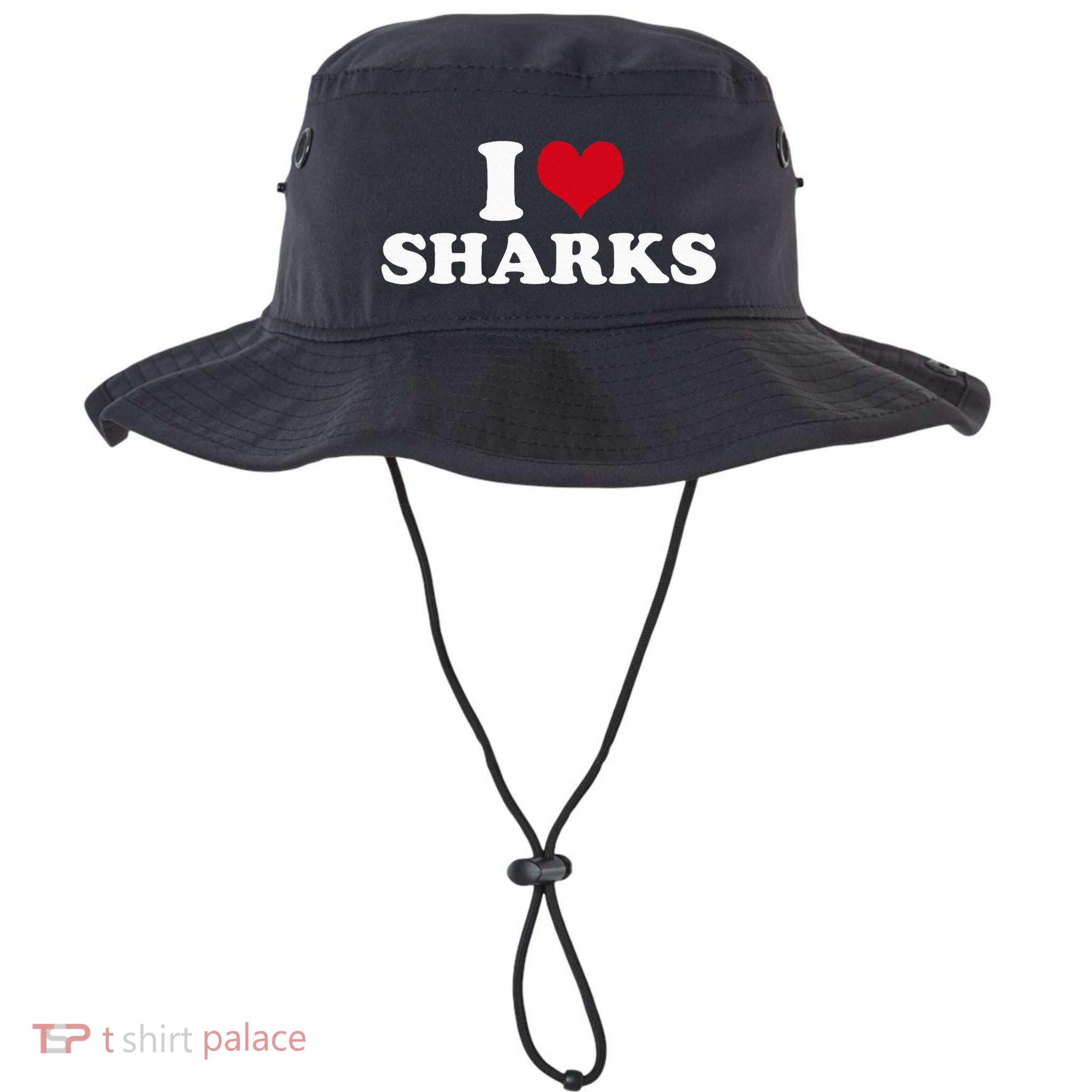 I Love Sharks Bucket Hat