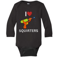 I Love Squirters Baby Long Sleeve Bodysuit