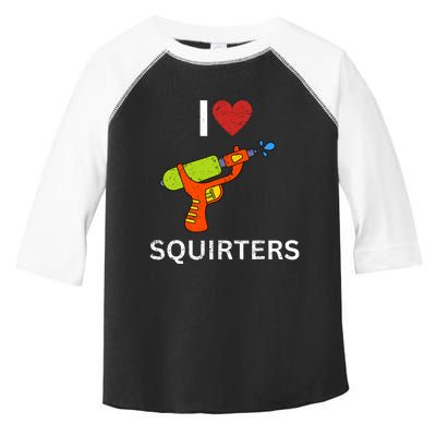 I Love Squirters Toddler Fine Jersey T-Shirt