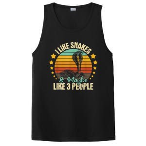 I Like Snakes & Maybe Like 3 People Snake Reptile Love PosiCharge Competitor Tank