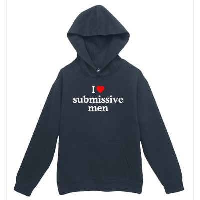 I Love Submissive I Heart Submissive Urban Pullover Hoodie