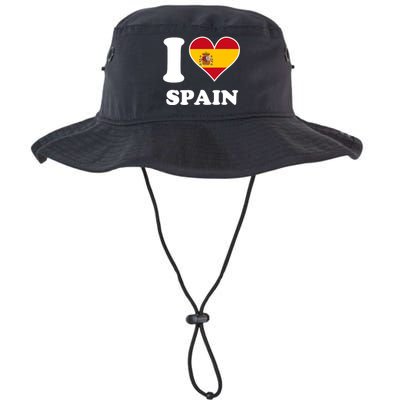 I Love Spain Spanish Flag Heart Legacy Cool Fit Booney Bucket Hat