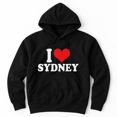 I Love Sydney I Heart Sydney Australia Hoodie