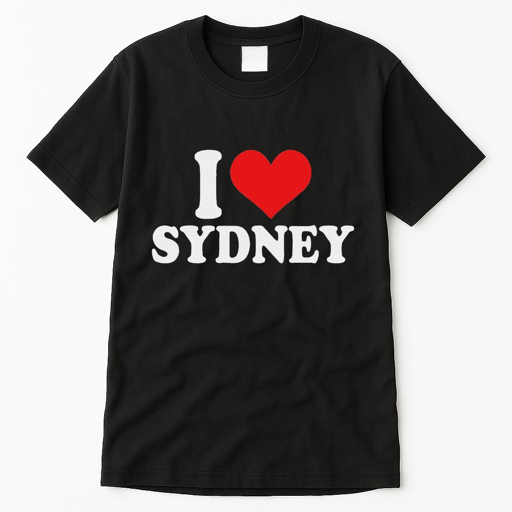 I Love Sydney I Heart Sydney Australia Tall T-Shirt