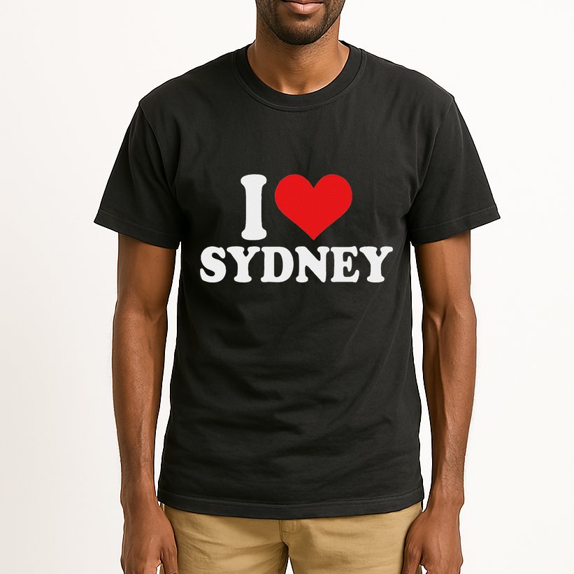 I Love Sydney I Heart Sydney Australia Tall T-Shirt