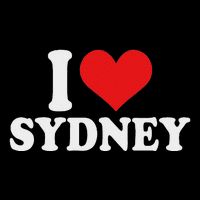 I Love Sydney I Heart Sydney Australia Flat Bill Trucker Hat