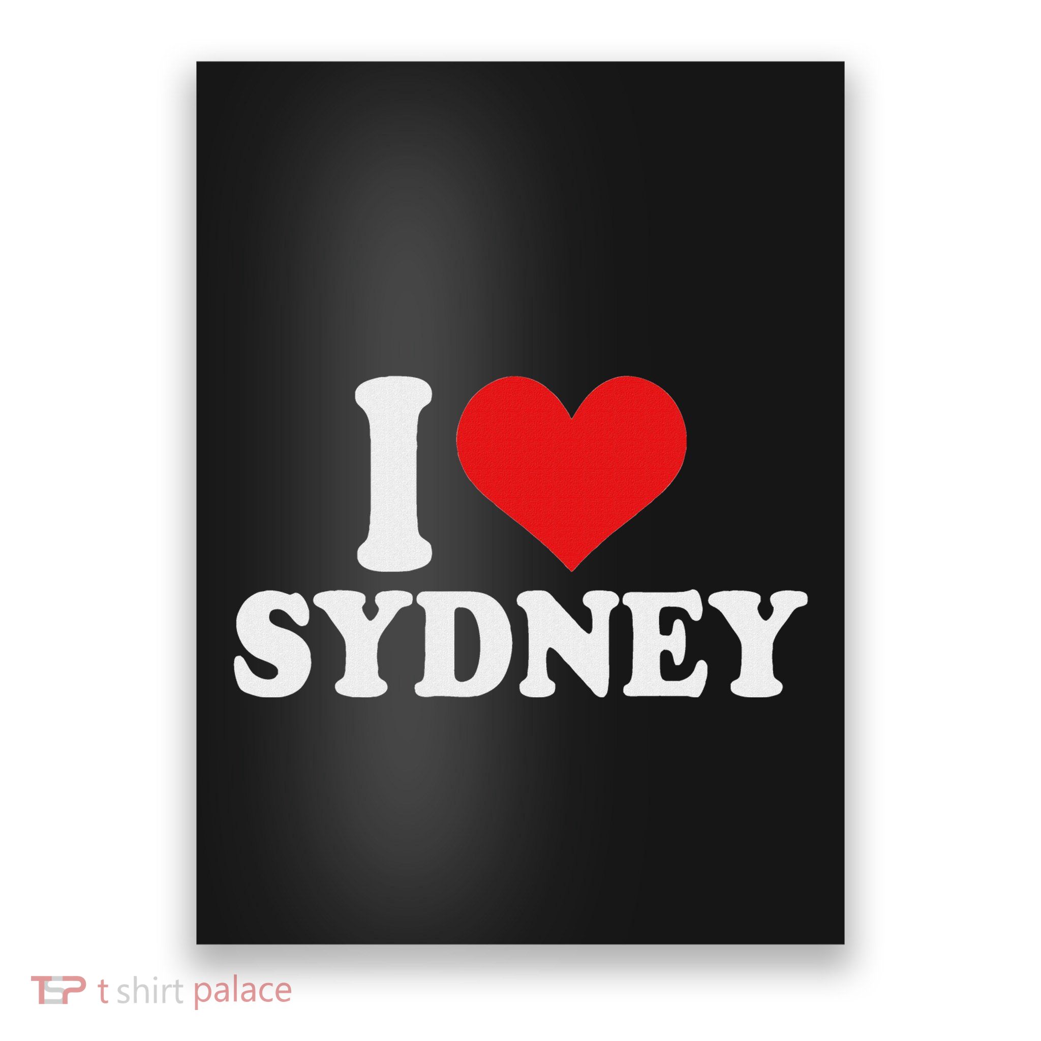 I Love Sydney I Heart Sydney Australia Poster