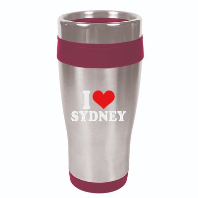 I Love Sydney I Heart Sydney Australia 16oz Travel Tumbler