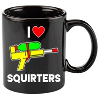 I Love Squirters Funny 11oz C Handle Ceramic Mug