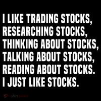 I Like Stocks Funny Day Trader Stock Market Gift Flexfit Unipanel Trucker Cap