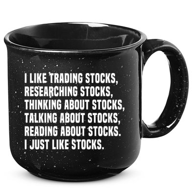 I Like Stocks Funny Day Trader Stock Market Gift 15oz Campfire Ceramic Mug