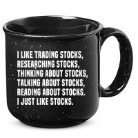 I Like Stocks Funny Day Trader Stock Market Gift 15oz Campfire Ceramic Mug