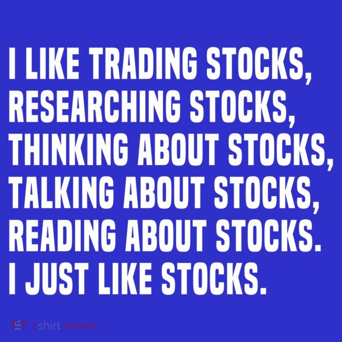 I Like Stocks Funny Day Trader Stock Market Gift Poster