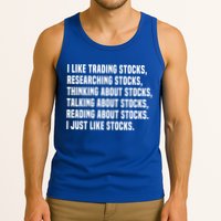 I Like Stocks Funny Day Trader Stock Market Gift Tank Top